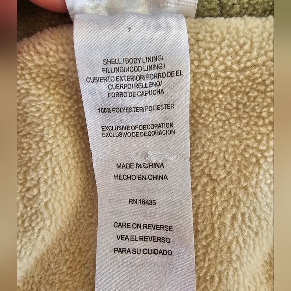 Star Wars Mandalorian Baby Yoda Vest Kids Hooded Puffer Fleece Lined Costume - Picture 8 of 9